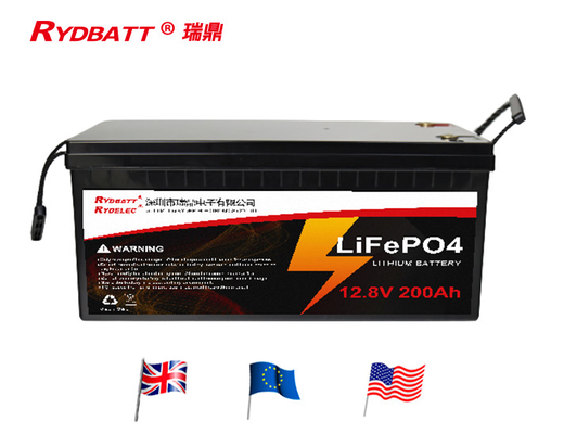 재충전이 가능한 12V LiFePO4 리튬 배터리는 100A BMS 리튬 이온 배터리 팩에서 설립되었습니다